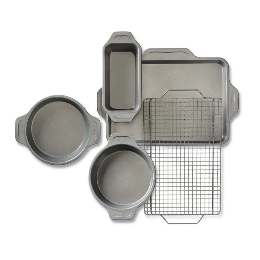 All-Clad Pro-Release Nonstick 5-Piece Bakeware Set for Easy Baking & Quick Cleanup