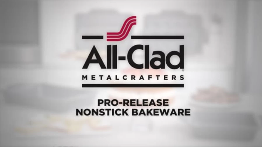 All-Clad Pro-Release Nonstick 5-Piece Bakeware Set for Easy Baking & Quick Cleanup