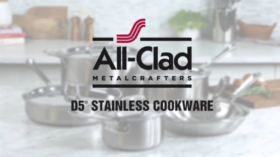 All-Clad D5 Stainless Steel 5-Ply Bonded Nonstick Omelet Pan, 10.5 Inch, Polished Cookware