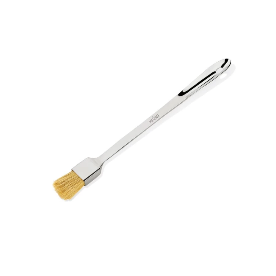 All-Clad Premium Stainless Steel BBQ Basting Brush for Grilling – Durable, Heat-Resistant & Easy Clean