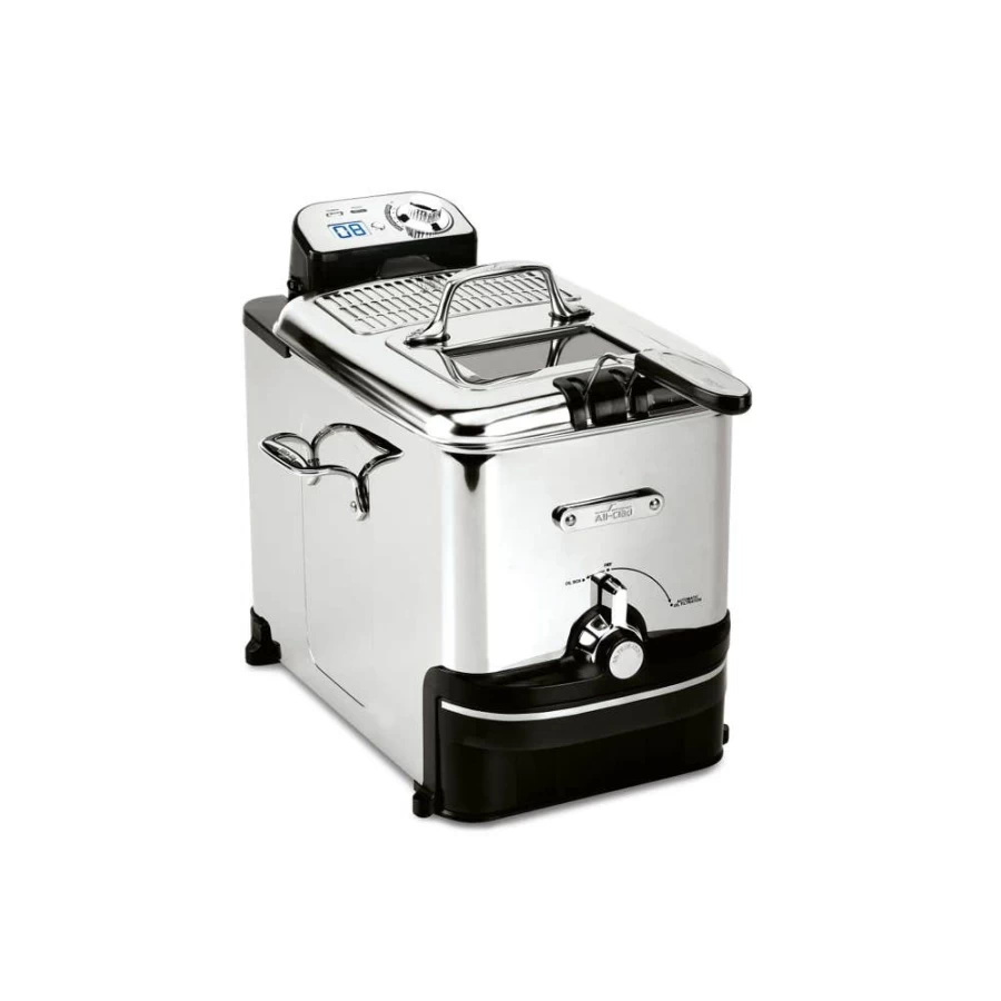 All-Clad Ez Clean Pro 3.5L Digital Deep Fryer with Timer & Oil Filtration System