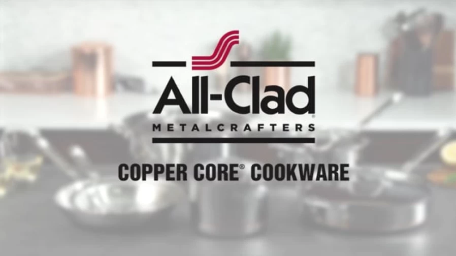All-Clad Copper Core 5-Ply Bonded 2-Quart Sauce Pan with Lid, Stainless Steel Cookware