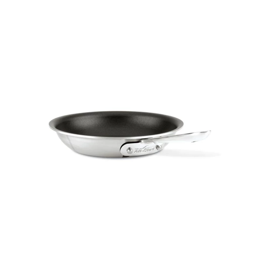 All-Clad D5 Stainless Steel 5-Ply Bonded Nonstick 8-Inch Fry Pan, Brushed Cookware